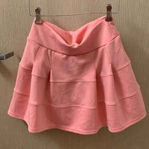 Pink tennis skirt
